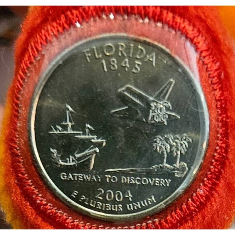 FLORIDA #27 Coin Bear Limited Treasures Collectible Uncirculated Quarter - Thumbnail 3