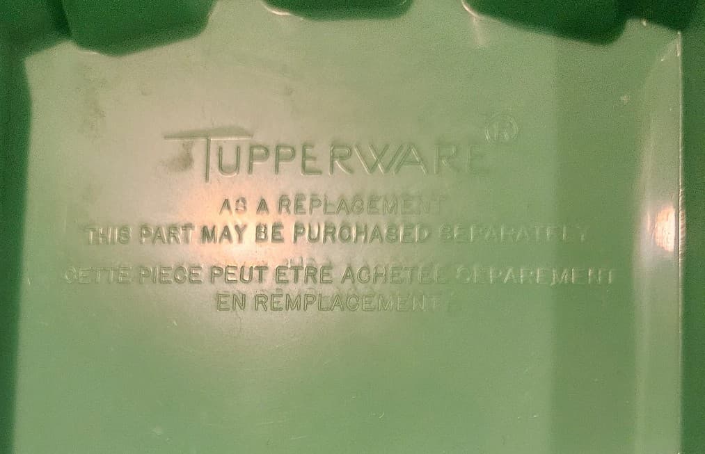 Vintage Tupperware 3 Piece Set - Thumbnail 6