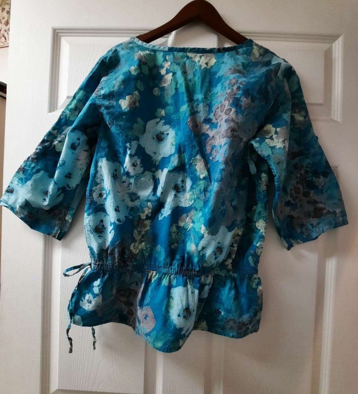 Croft & Barrow Floral Blouse - Thumbnail 2