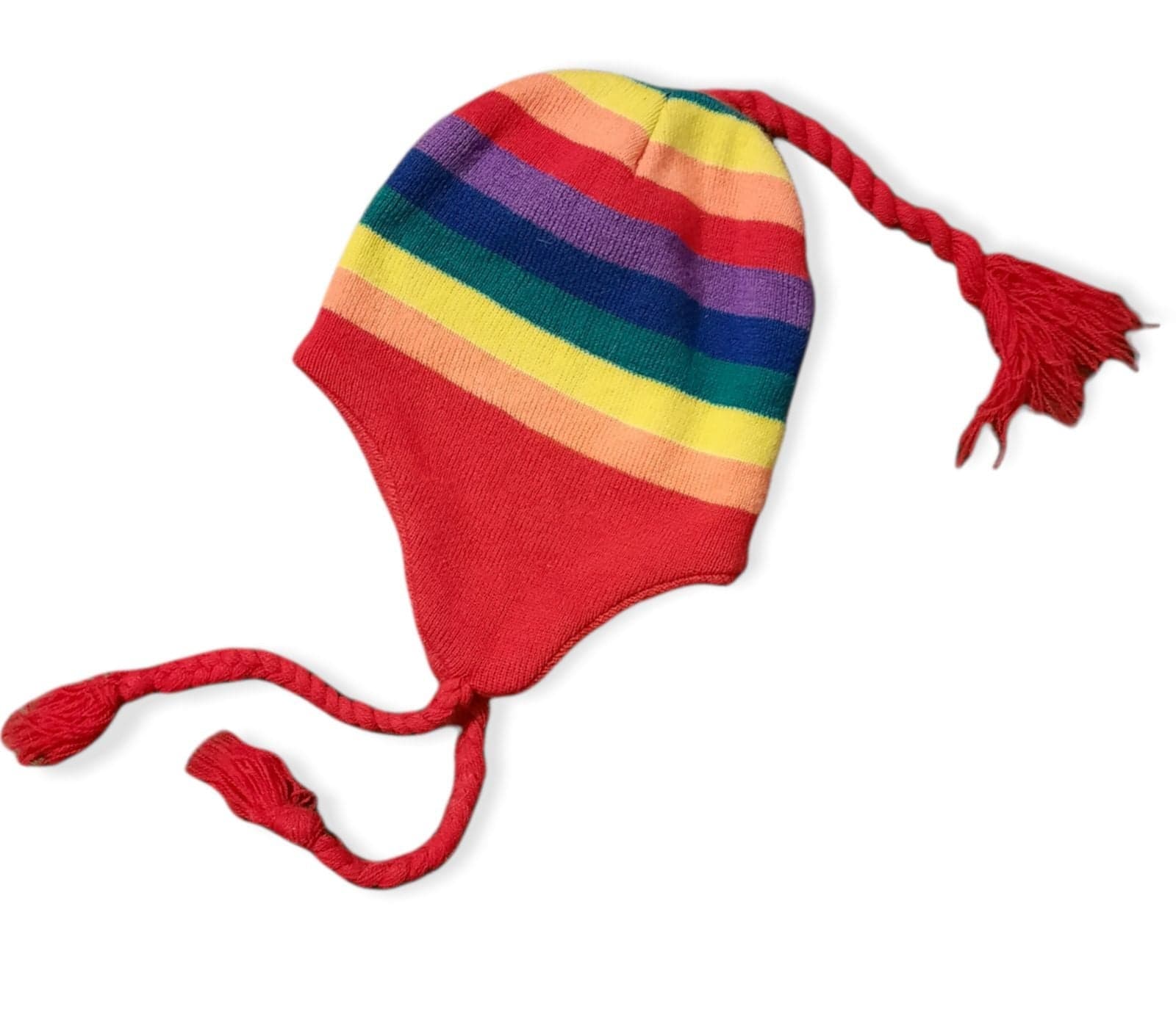 Rainbow Winter Hat - Thumbnail 2