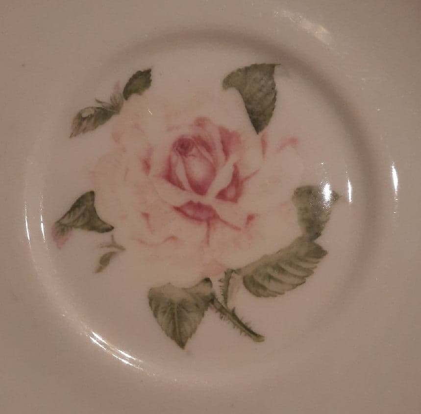 Theodore Haviland Regents Park Rose Saucer - Thumbnail 3