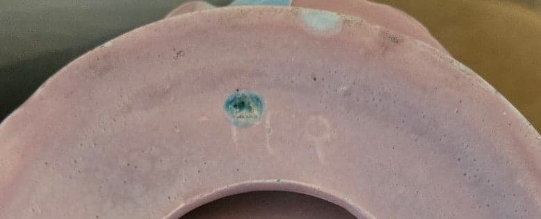 Royal Haeger Midcentury 1950’s Mauve Agate Pottery Planter Vase - Thumbnail 10