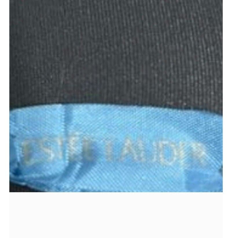 Navy Blue Estee Lauder Lined Bag - Thumbnail 6