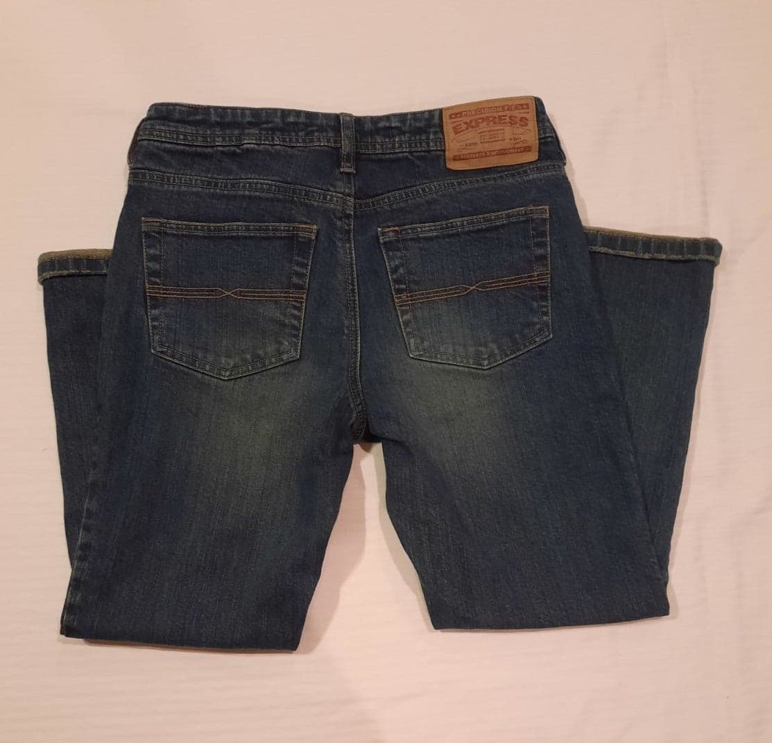 Express Precision Fit Capri Jeans - Thumbnail 3