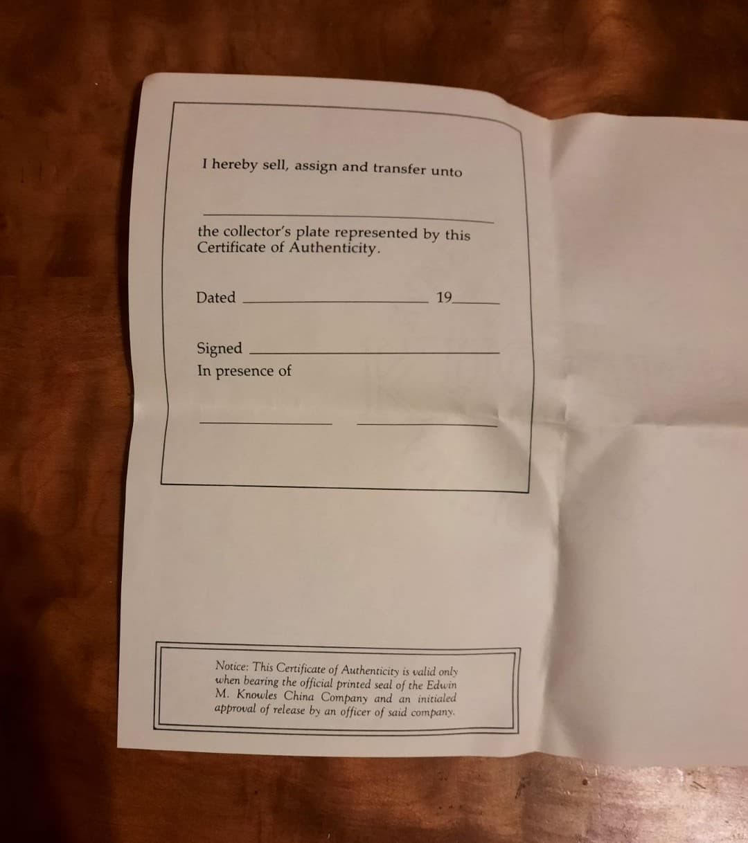The Cardinal Collector Plate with COA - Thumbnail 7