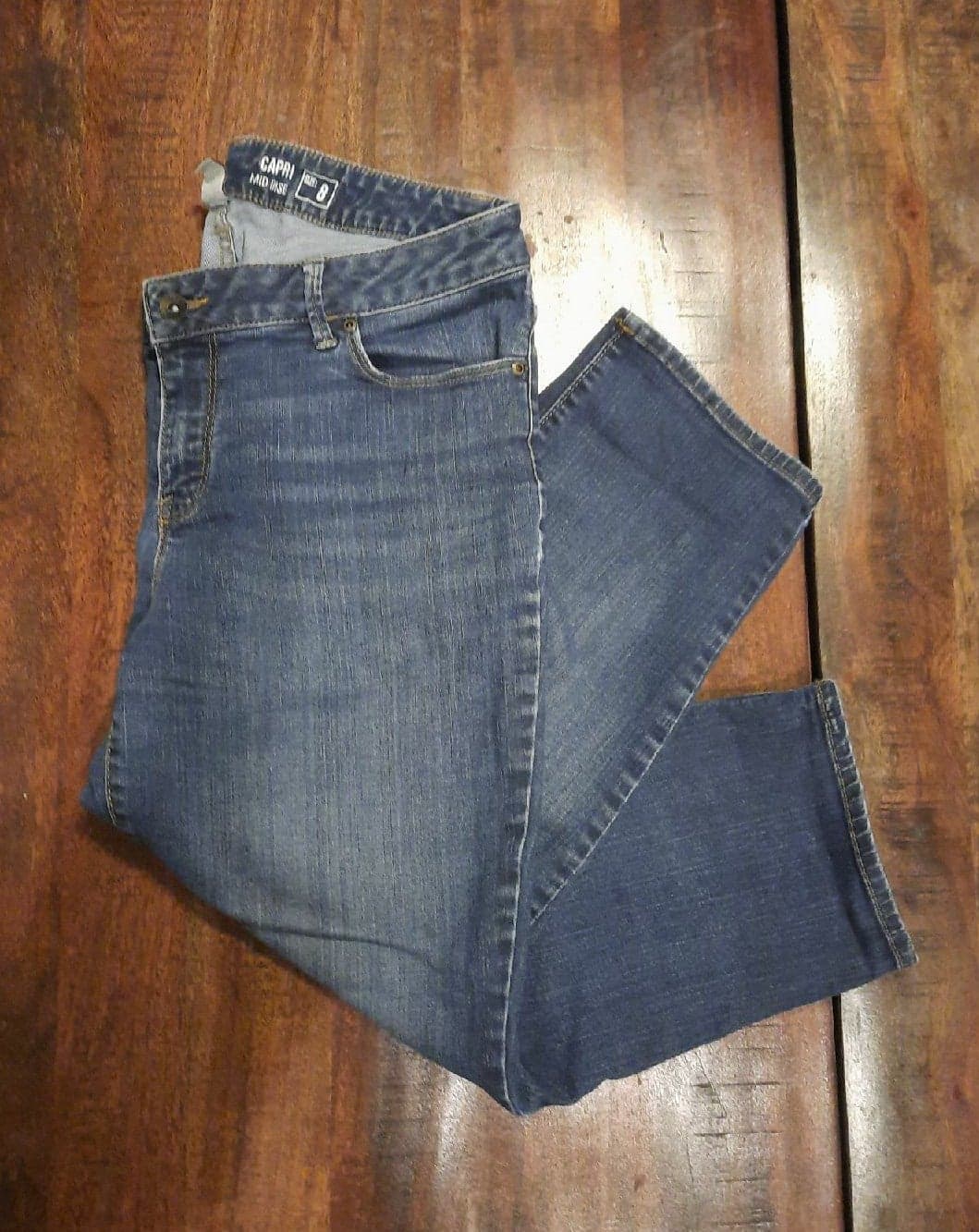 Sonoma Mid Rise Capri Size 8 - Thumbnail 3