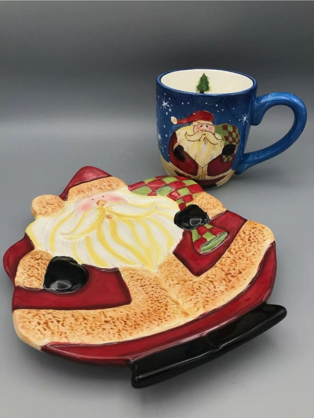 Santa Holiday Mug and Plate Set - Thumbnail 3