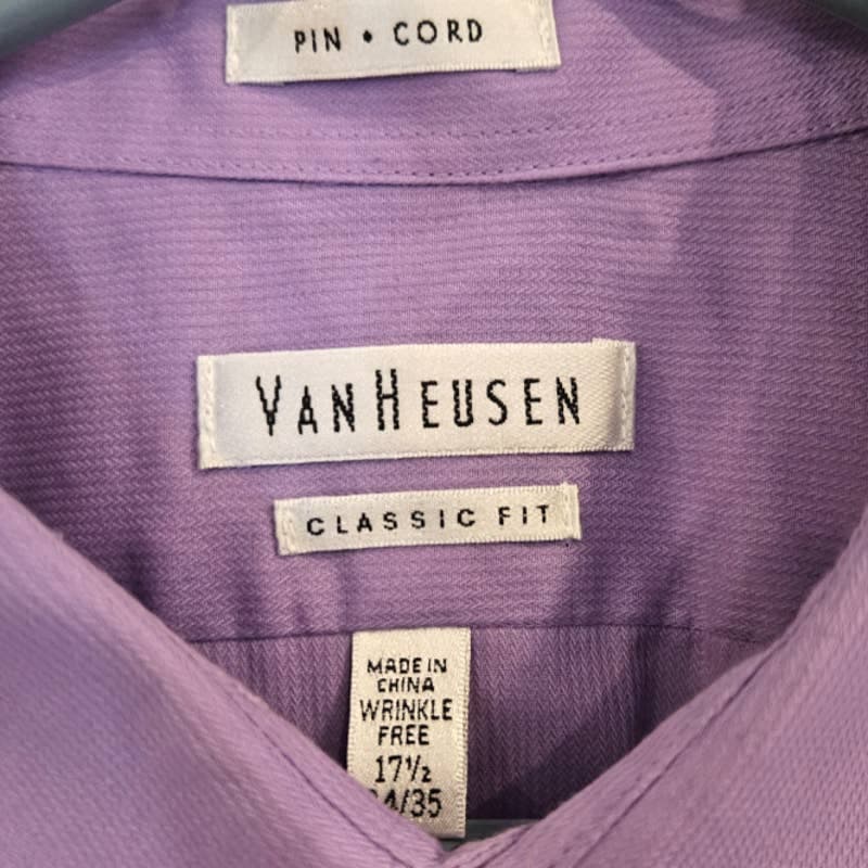 Mens Van Huesen Dress Shirt - Thumbnail 4