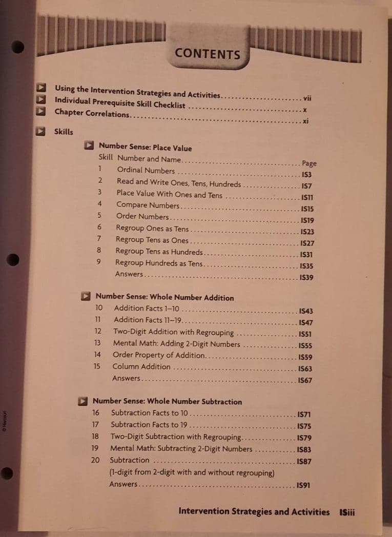Harcourt Math Intervention Strategies & Activities Kit - Thumbnail 6