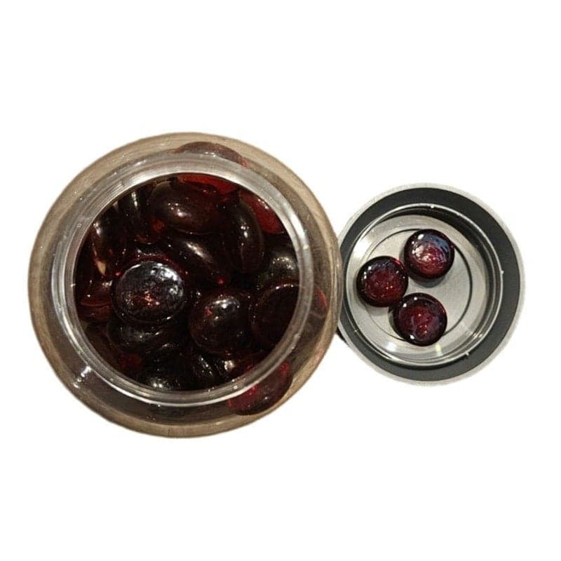 Red Glass Decorative Handmade Beads - Thumbnail 2
