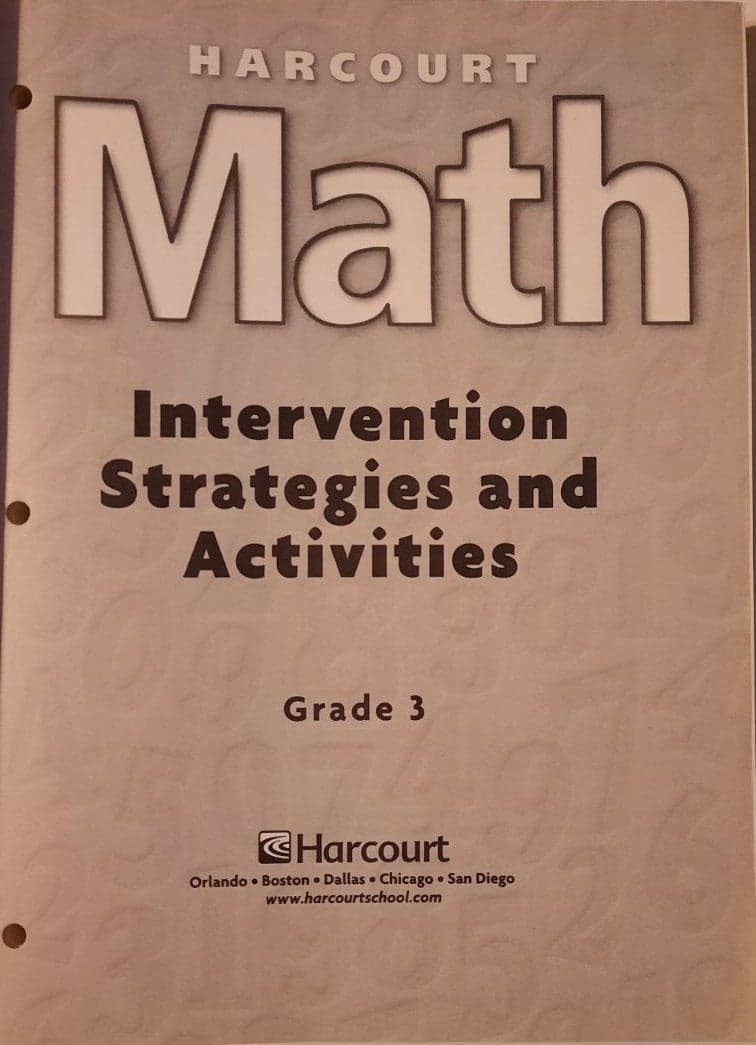 Harcourt Math Intervention Strategies & Activities Kit - Thumbnail 5