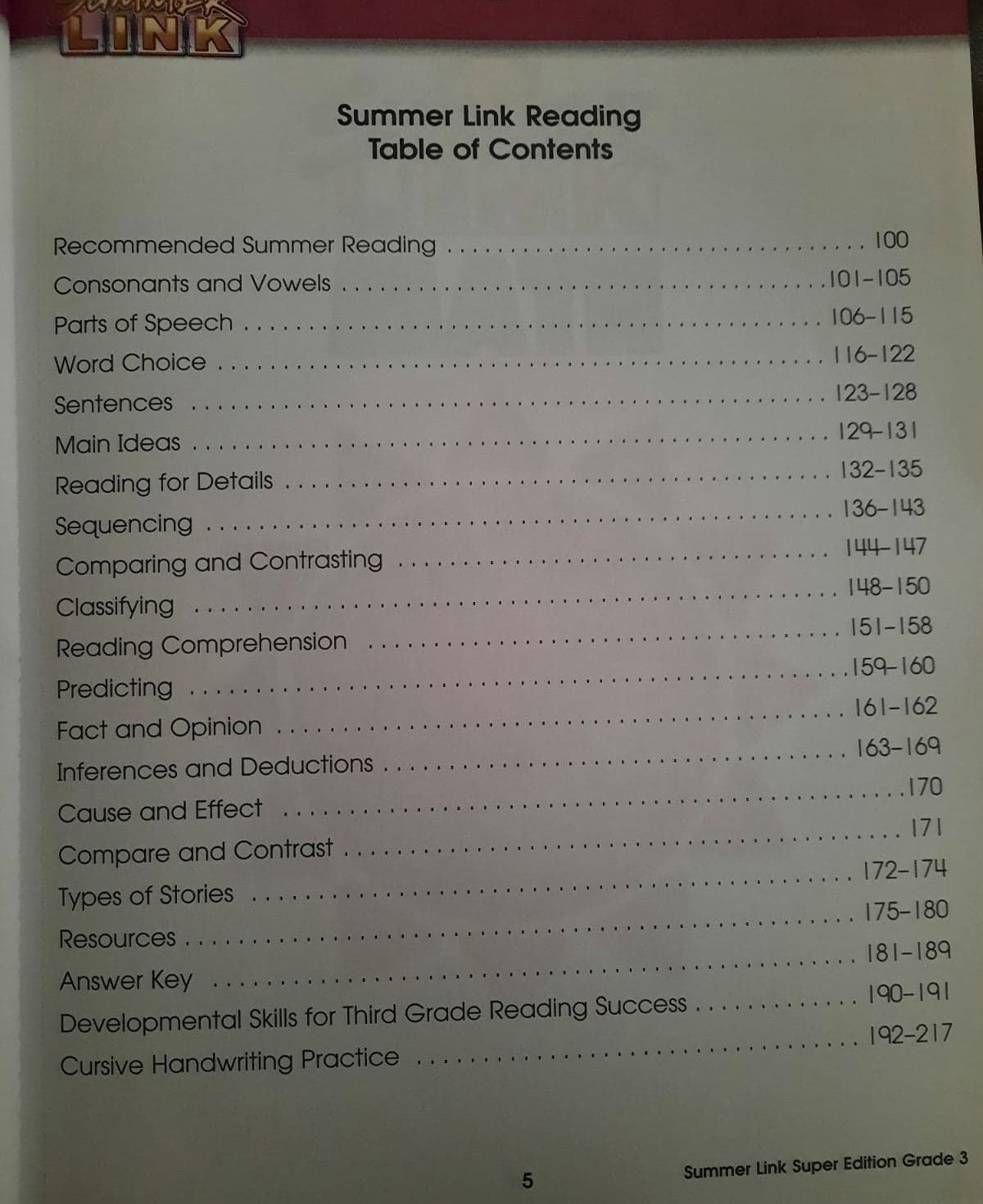 Summer Link: Math plus Reading 3rd - Thumbnail 5