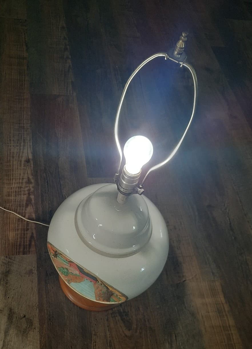 Vintage Hershey Molds Table Lamp - Thumbnail 7