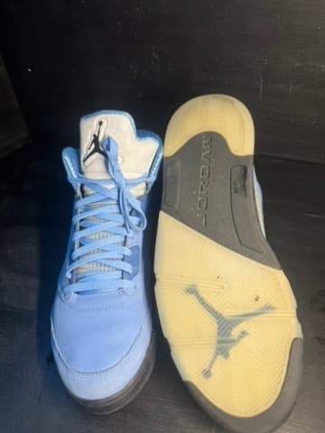 Jordan 5 unc blue size 13 - Thumbnail 5