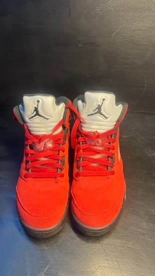 Jordan 5 size 10.5 red - Thumbnail 4