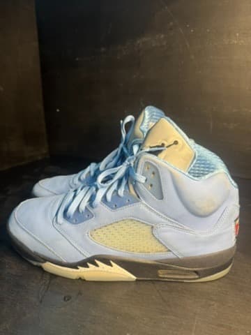 Jordan 5 unc blue size 13 - Thumbnail 3