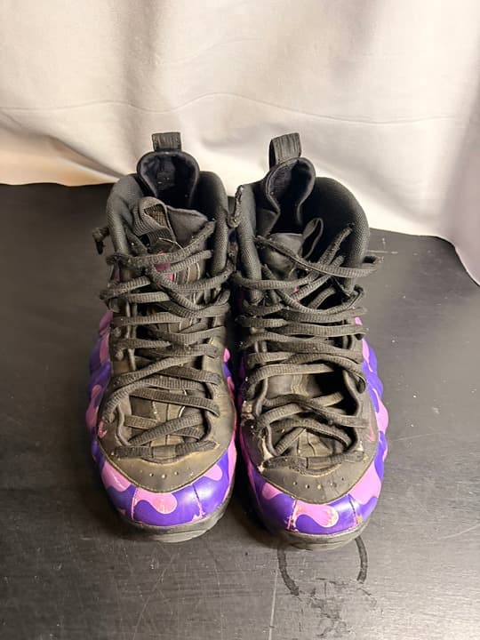 Nike 8 foamposites purple camo - Thumbnail 4