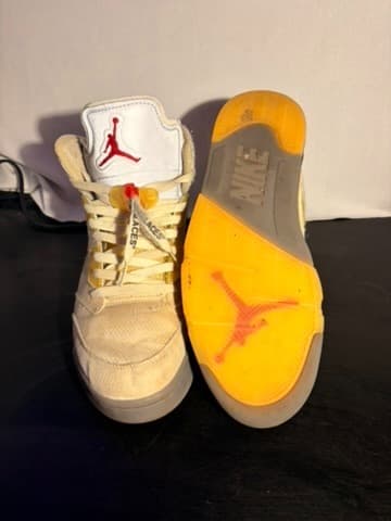 Jordan 5 good condition size 12 - Thumbnail 5