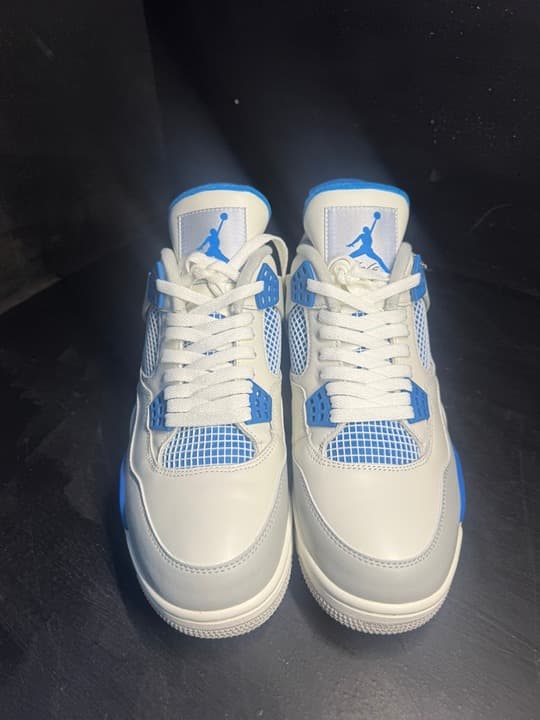 Jordan 4 military blue - Thumbnail 4