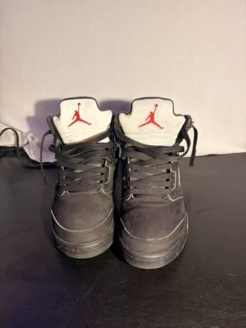 Jordan 5 black good condition - Thumbnail 4