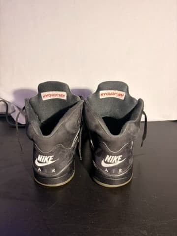 Jordan 5 black good condition - Thumbnail 2