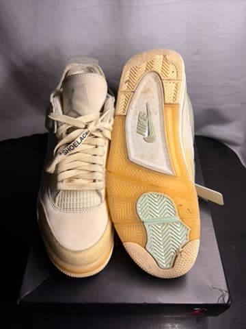 Nike jordan 4 offwhite brand new - Thumbnail 5