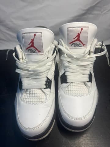 Jordan 4 retro black cement - Thumbnail 4