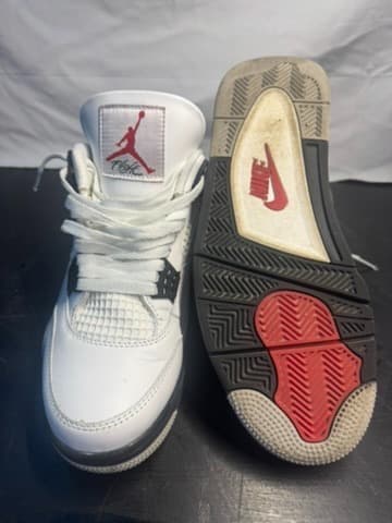 Jordan 4 retro black cement - Thumbnail 5