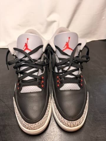 Jordan 3 black cement size 11 - Thumbnail 4