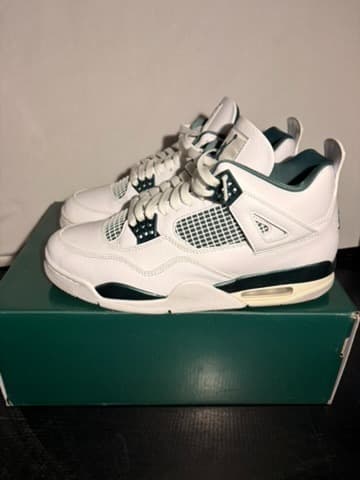 Jordan 4 green with box - Thumbnail 3