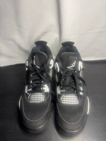 Jordan 4 black and white size 8 - Thumbnail 4
