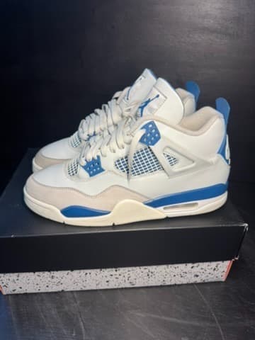 Jordan 4 military blue size 11 - Thumbnail 3