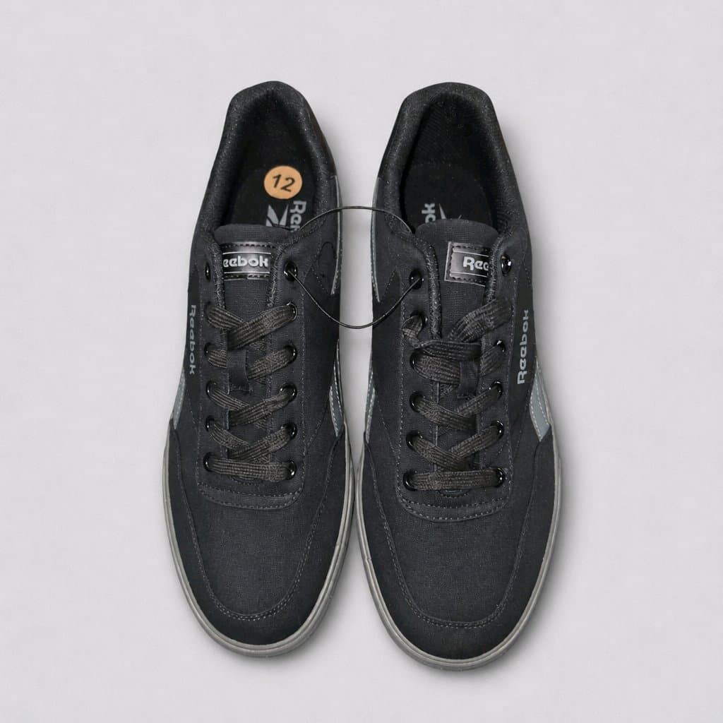 Reebok Men's Classic Sneakers Black Size 8 - Thumbnail 2