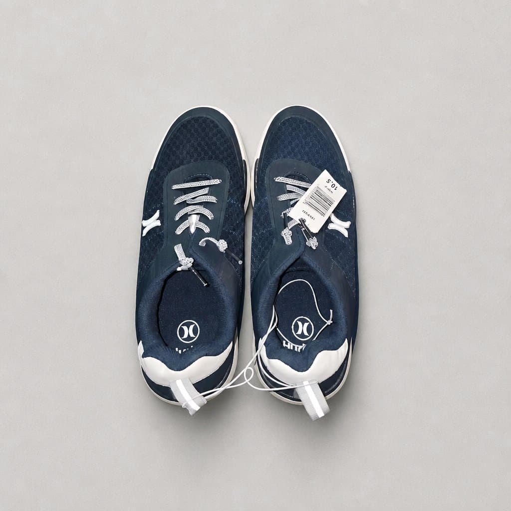 Hurley Men's Sneakers Size 10.5 Navy - Thumbnail 2