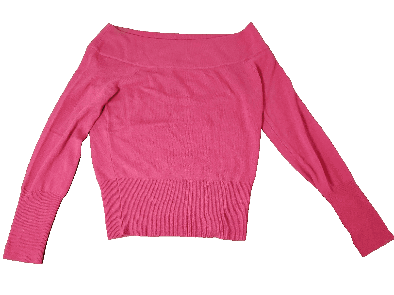 The Limited Women's Pink Boat Neck Sweater Pullover Size Large Cashmere