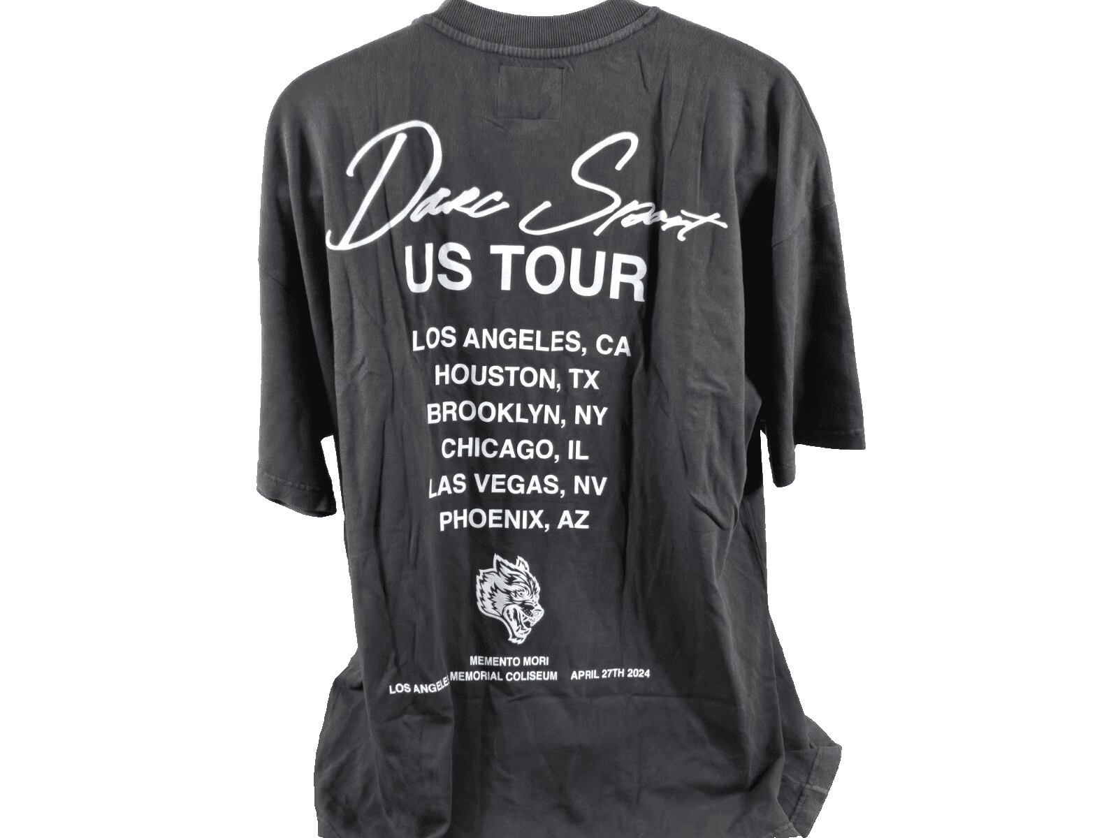 Darc Sport Shirt Mens XL Black Memento Mori You Weren't There Los Angeles Men - Thumbnail 3
