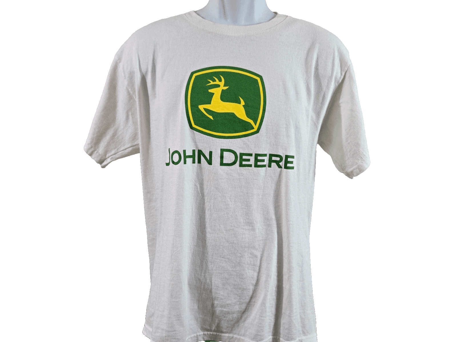 John Deere Fruit Of The Loom Heavy Cotton Tee Shirt Size Large Graphic - Thumbnail 2
