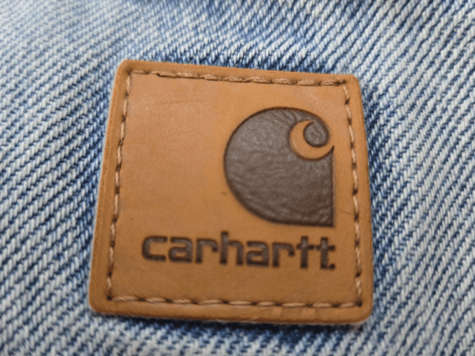 Carhartt Jeans Mens 40x32 Relaxed Fit Blue Denim Cotton Work Distressed - Thumbnail 5