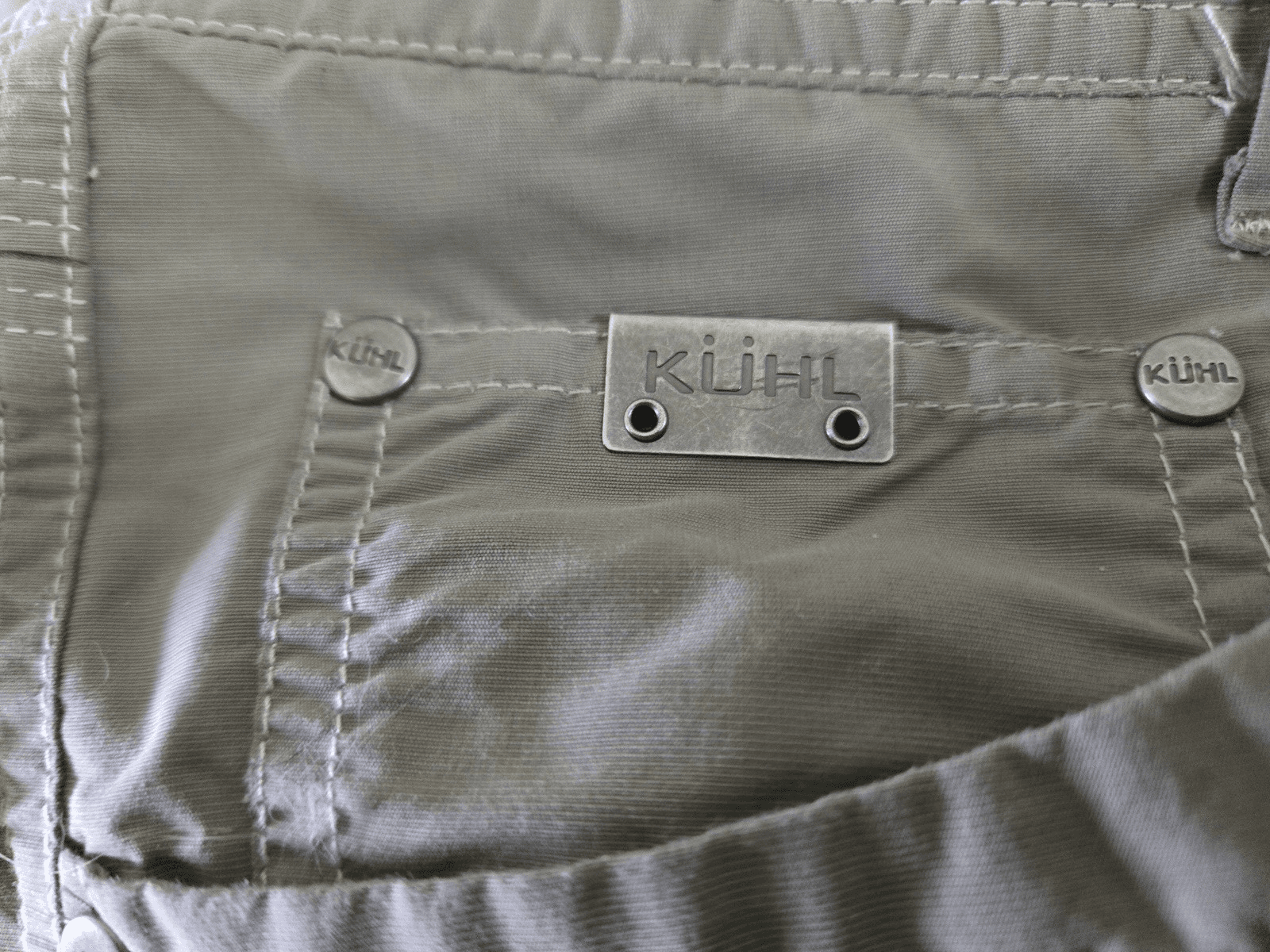 Kuhl Liberator Convertible Mens Pants Size 40 X 32 Sage Green Zip Off - Thumbnail 7
