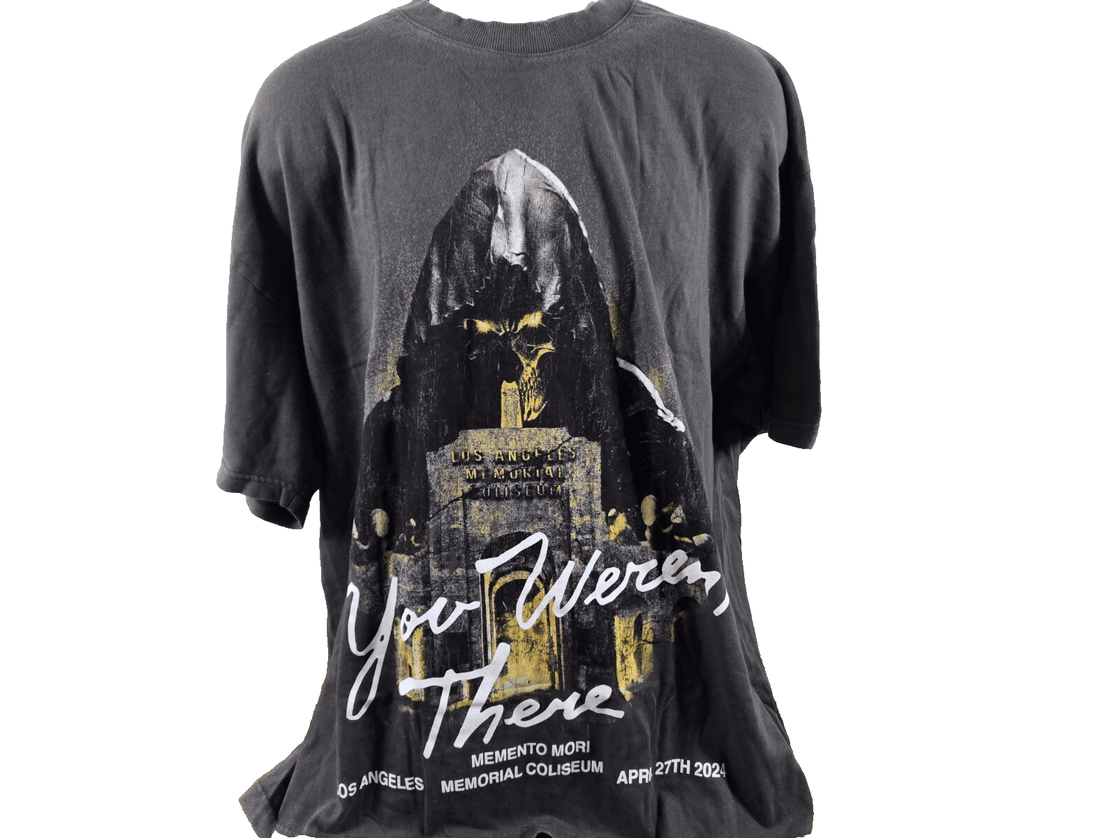 Darc Sport Shirt Mens XL Black Memento Mori You Weren't There Los Angeles Men