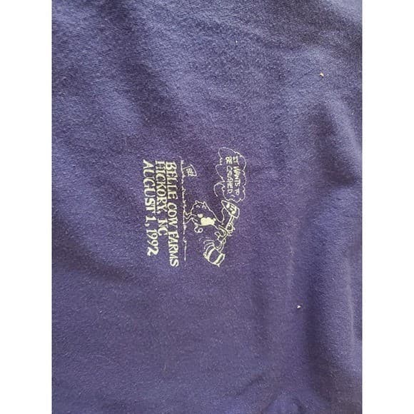 Smashed Beer Can Festival Vintage Tee Shirt Single Stitch - Thumbnail 12