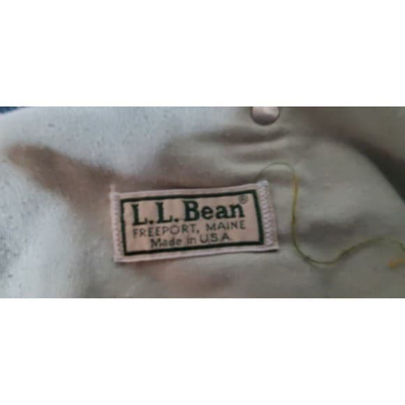 L.L. Bean Vintage Blue Denim Jeans Size 36 X 33 Freeport Maine Made In USA - Thumbnail 5