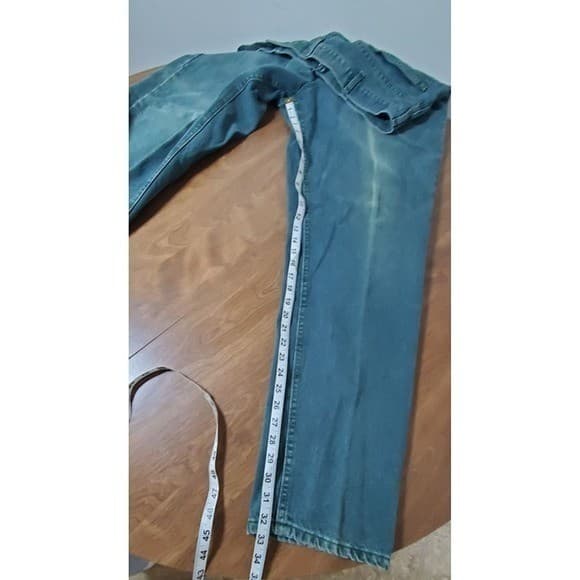 L.L. Bean Vintage Blue Denim Jeans Size 36 X 33 Freeport Maine Made In USA - Thumbnail 8