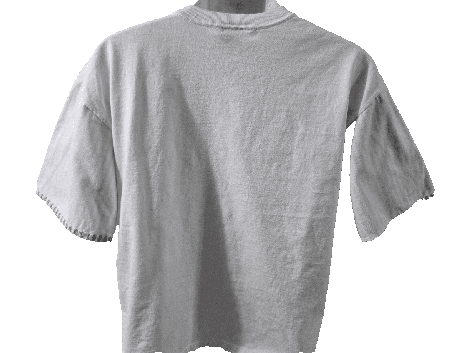 Marlin Tease Yogi Bear Tee Shirt White Size L Vintage 1992 Turn Up Sleeves - Thumbnail 4