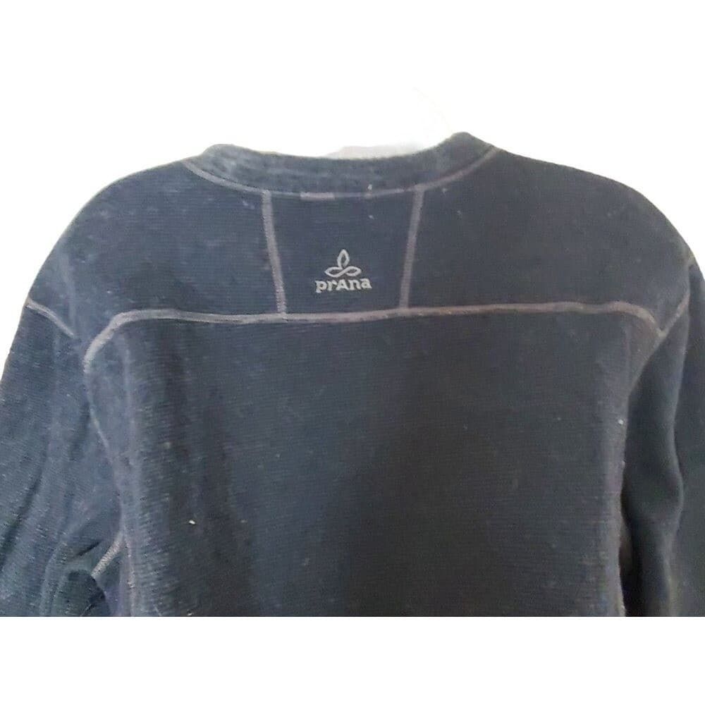 pRana Mens Long Sleeve Navy Blue Sweater - Thumbnail 5