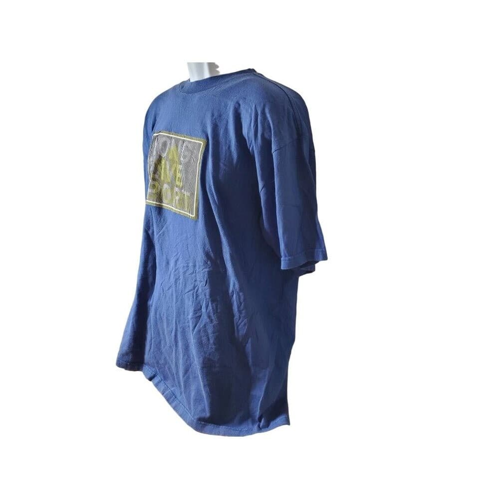 Adidas Blue "Long Live Sport" Graphic T-Shirt L - Thumbnail 7