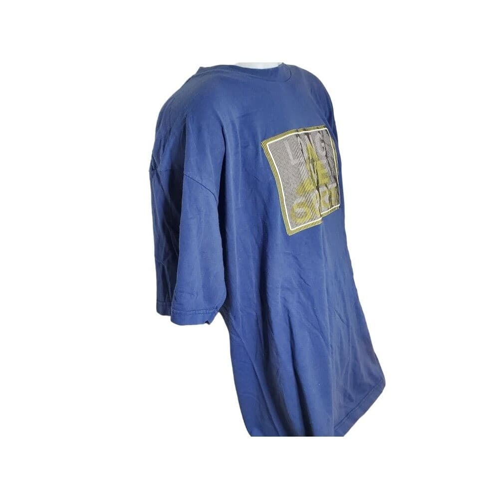 Adidas Blue "Long Live Sport" Graphic T-Shirt L - Thumbnail 6