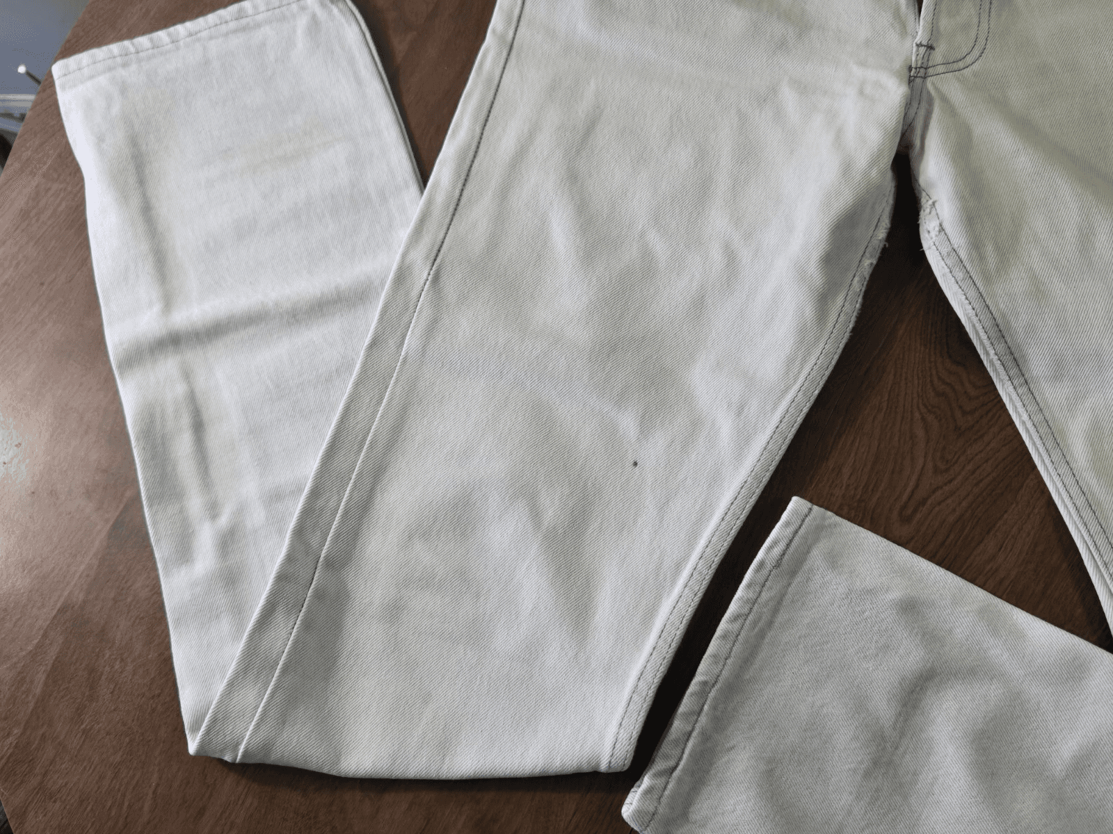 Vintage Levi’s 501 0657 31x36 Faded Grey Jeans 80s Made in USA Fit 30 x 36 - Thumbnail 7