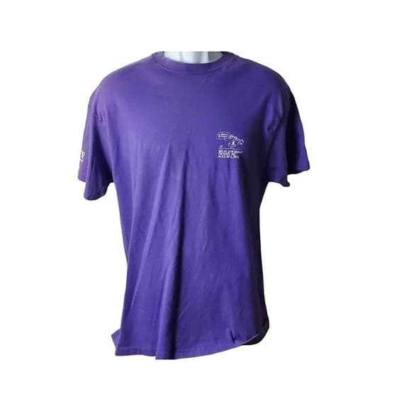 Smashed Beer Can Festival Vintage Tee Shirt Single Stitch - Thumbnail 3