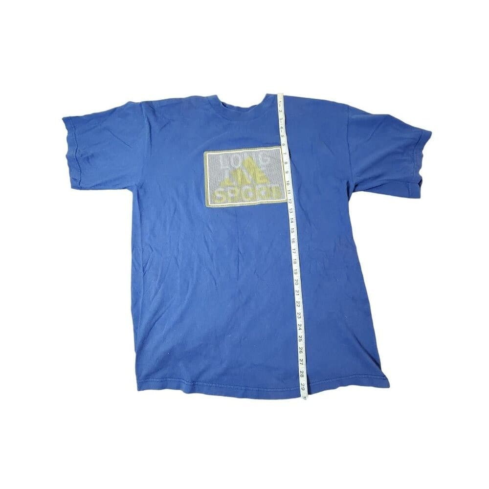 Adidas Blue "Long Live Sport" Graphic T-Shirt L - Thumbnail 5